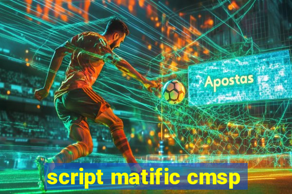 script matific cmsp